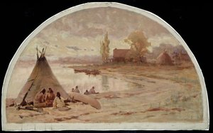 بيت كنزي ، بالقرب من حصن ديربورن ، 1804 ، 1900